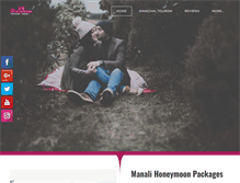Tablet Screenshot of honeymoonpackagesmanali.org